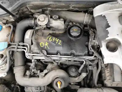 Veículo de Sucata audi a3 (8p1) 1.9 tdi do ano 2004 alimentado bkc,bls,bxe