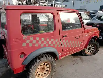 Sloopvoertuig suzuki samurai (sj) cabrio van het jaar 1992 aangedreven g13a