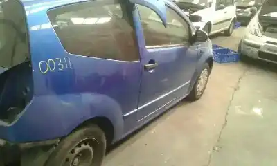 Sloopvoertuig citroen c2 audace van het jaar 2005 aangedreven 8hx