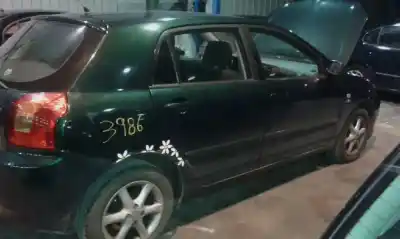 Scrapping Vehicle toyota corolla (e12) 2.0 d-4d linea sol berlina of the year 2002 powered 1cdftv