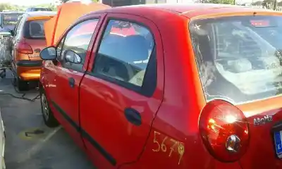 Scrapping Vehicle chevrolet matiz s of the year 0 powered a08s3-g