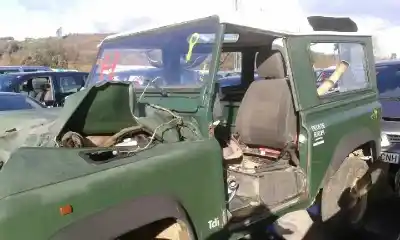 Scrapping Vehicle land rover defender (ld) 2.5 tdi of the year 1998 powered 23l