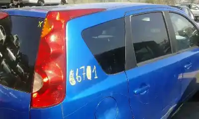 Veículo de Sucata nissan note (e11e) tekna do ano 2007 alimentado k9k276