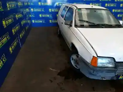 Scrapping Vehicle opel kadett e gl familiar of the year 1989 powered 16da