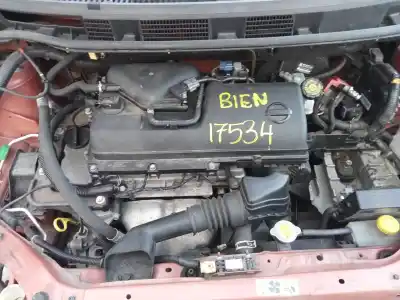 Scrapping Vehicle nissan note (e11e) visia of the year 2008 powered cr14