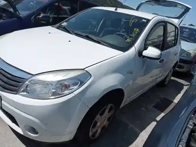 Scrapping Vehicle dacia sandero ambiance of the year 2010 powered k9kk7