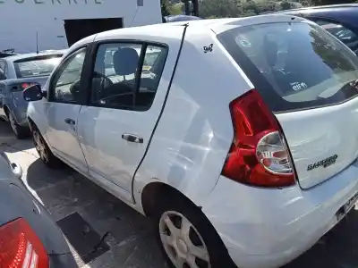 Scrapping Vehicle dacia sandero ambiance of the year 2010 powered k9kk7