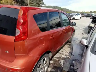 Sloopvoertuig nissan note (e11e) tekna van het jaar 2008 aangedreven k9k