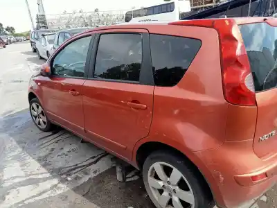Sloopvoertuig nissan note (e11e) tekna van het jaar 2008 aangedreven k9k