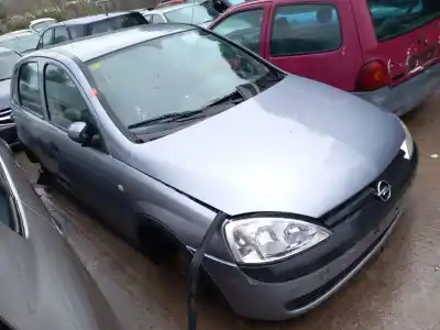 Scrapping Vehicle opel corsa c (x01) 1.7 di (f08, f68) of the year 2002 powered y 17 dtl