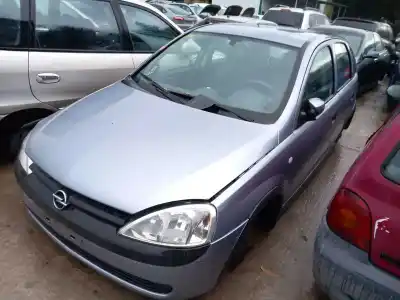 Scrapping Vehicle opel corsa c (x01) 1.7 di (f08, f68) of the year 2002 powered y 17 dtl