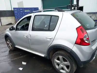 Veículo de Sucata dacia sandero ii 1.5 dci do ano 2012 alimentado k9k 612,k9k 626
