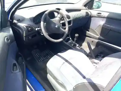 Scrapping Vehicle peugeot 206 fastback (2a/c) 1.9 d of the year 2000 powered wjy (dw8b),wjz (dw8)