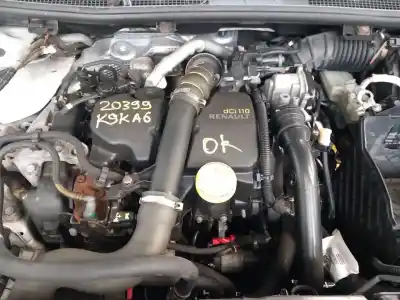 Scrapping Vehicle renault megane iii fastback (bz0/1_, b3_) 1.5 dci (bz0c) of the year 2012 powered k9k 636
