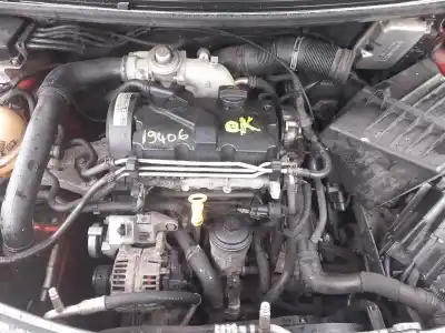 Scrapping Vehicle SKODA FABIA II (542)  of the year 2007 powered BNM