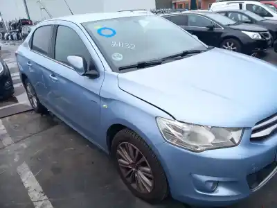 Veículo de Sucata citroen c-elysee (dd_) 1.6 hdi 92 do ano 2012 alimentado 9hj (dv6dtedm),9hp (dv6dted)
