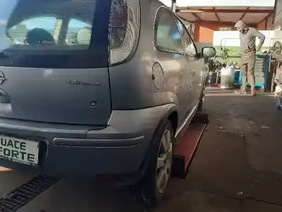 Scrapping Vehicle opel corsa c blue line of the year 2006 powered z14xep