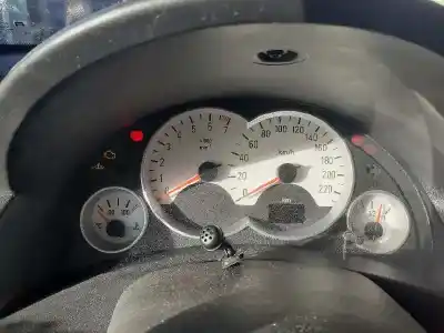 Scrapping Vehicle opel corsa c blue line of the year 2006 powered z14xep
