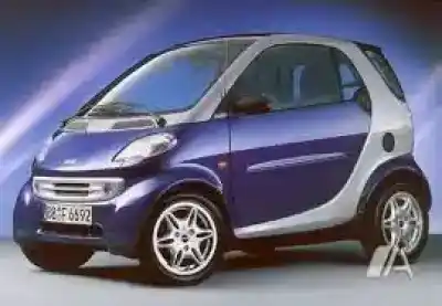Verschrottungsfahrzeug SMART CITY-COUPE (450)  des Jahres 2000 angetrieben M 160 E6AL B03,M 160.910