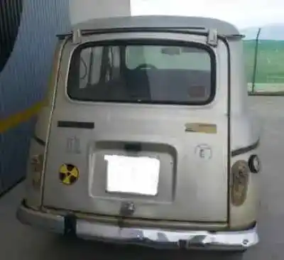 Vehicul casat renault 4 1.1 g al anului 1982 alimentat 688.exploxion