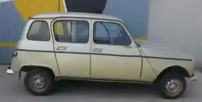 Vehicul casat renault 4 1.1 g al anului 1982 alimentat 688.exploxion