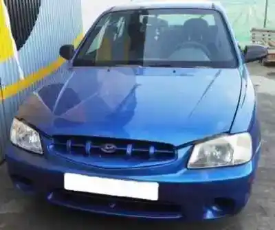 Veículo de Sucata hyundai accent (lc) 1.3 cat do ano 2001 alimentado g4ea