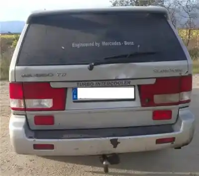 Здавання транспортного засобу ssangyong musso 2.3 turbodiesel cat року 1999 потужний sy661la