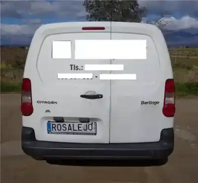 Утилизация автомобиля citroen berlingo multispace (b9) 1.6 hdi 75 16v года 2009 питание 9ht