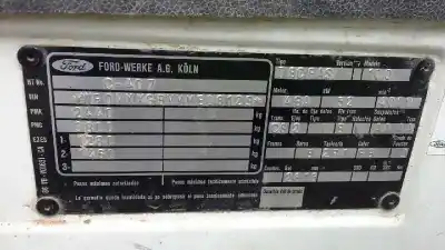 Здавання транспортного засобу ford transit, combi/bus 86/92 combi ft 100 року 1991 потужний 4ba