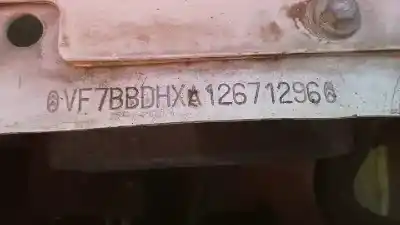 Scrapping Vehicle citroen jumpy (u6u_) 1.9 td of the year 2000 powered dhx