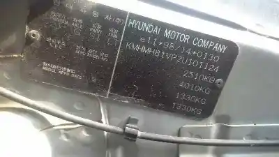 Veículo de Sucata hyundai trajet (fo) 2.0 crdi gls do ano 2002 alimentado d4ea