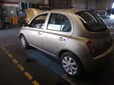 Véhicule à la ferraille nissan micra (k12e) acenta de l'année 2005 alimenté k9k
