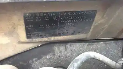 Veículo de Sucata kia rio 1.5 cat do ano 2003 alimentado a5d