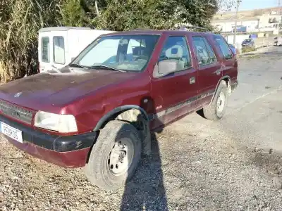 Scrapping Vehicle opel frontera a 2.3 turbodiesel of the year 1992 powered 