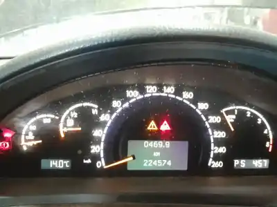 Vehículo de desguace mercedes                                           clase s (w220)                                                                                                                                                                                                                                             s 320 cdi (220.026, 220.126)                                                                                                                                                                                                                               del año 2001 con motor 613960