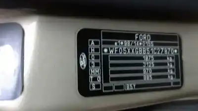 Vehicul casat ford mondeo berlina (ge) trend al anului 2001 alimentat chba