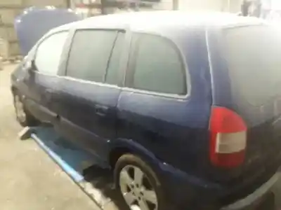 Scrapping Vehicle opel zafira a blue line of the year 2004 powered y20dth