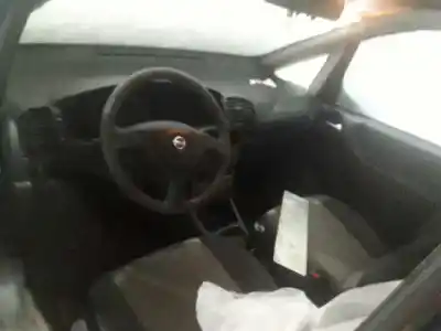 Scrapping Vehicle opel zafira a blue line of the year 2004 powered y20dth