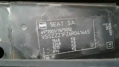 Veículo de Sucata seat leon (1p1) stylance / style do ano 2005 alimentado bkc