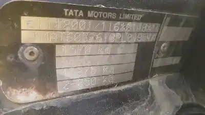 Veicolo di demolizione tata indigo marina dell'anno 2010 alimentato 475 si 48