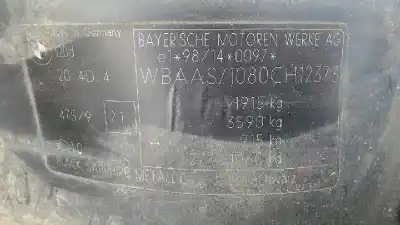 Veículo de Sucata bmw serie 3 berlina (e46) 320d do ano 2002 alimentado 20 4d 4