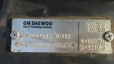 Veículo de Sucata chevrolet captiva 2.0 diesel cat do ano 2006 alimentado z20s