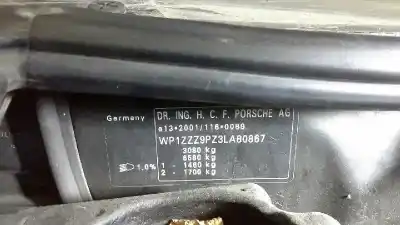 Утилизация автомобиля porsche cayenne (typ 9pa) turbo года 2003 питание m4850