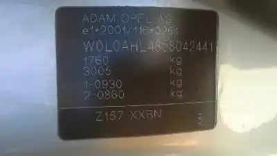 Veículo de Sucata opel astra h berlina elegance do ano 2005 alimentado z16xep