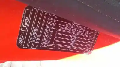 Scrapping Vehicle ford fiesta (cb1) trend of the year 2011 powered snjb