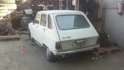 Veicolo di demolizione RENAULT 6 (118_) 0.8 dell'anno 1981 alimentato 