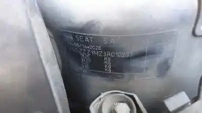 Scrapping Vehicle seat toledo (1m2) signo of the year 2002 powered asv