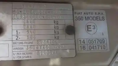 Утилизация автомобиля lancia musa (184) 1.4 cat года 2005 питание 843a1000
