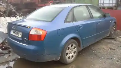 Vehículo de desguace AUDI A4 BERLINA (8E) 1.9 TDI del año 2002 con motor AWX