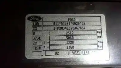 Scrapping Vehicle ford explorer 4.0 xlt of the year 1997 powered xs